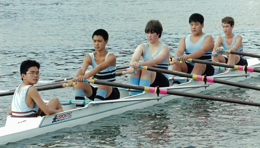 Rowing 3rd Year 9 quad scull 2006