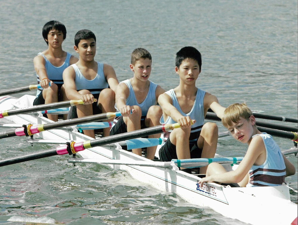 Rowing 3rd Year 8 quad scull 2006