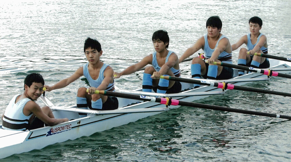 Rowing 4th Year 9 quad scull 2006