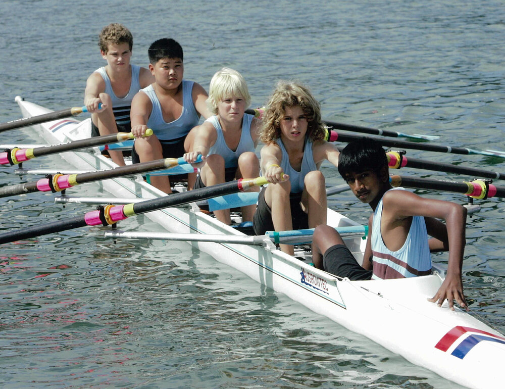 Rowing 7th Year 8 quad scull 2006