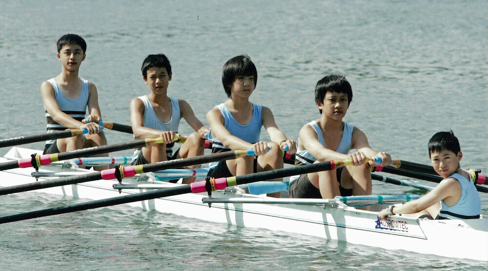Rowing 6th Year 8 quad scull 2006