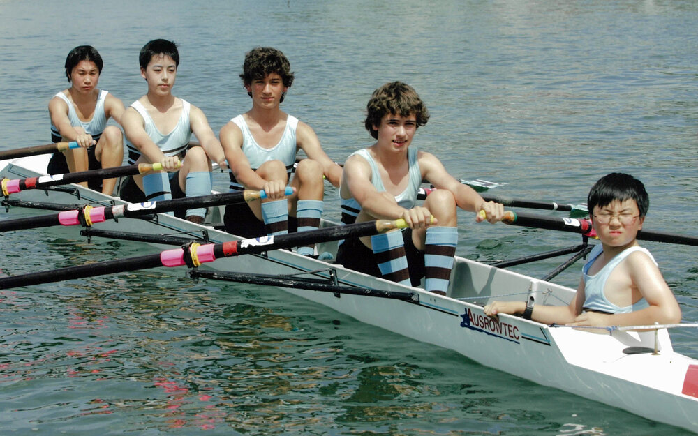 Rowing 2nd Year 8 quad scull 2007