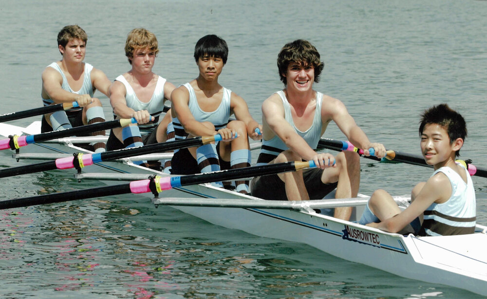 Rowing 1st Year 9 quad scull 2007