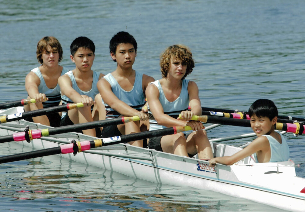 Rowing 1st Year 8 quad scull 2007