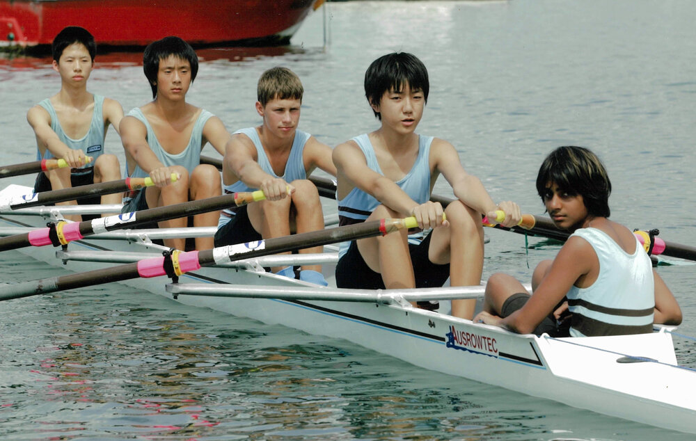 Rowing 3rd Year 9 quad scull 2007