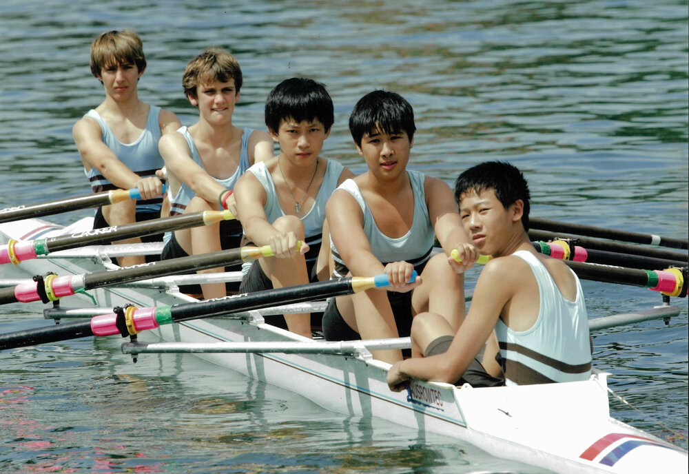 Rowing 4th Year 9 quad scull 2007