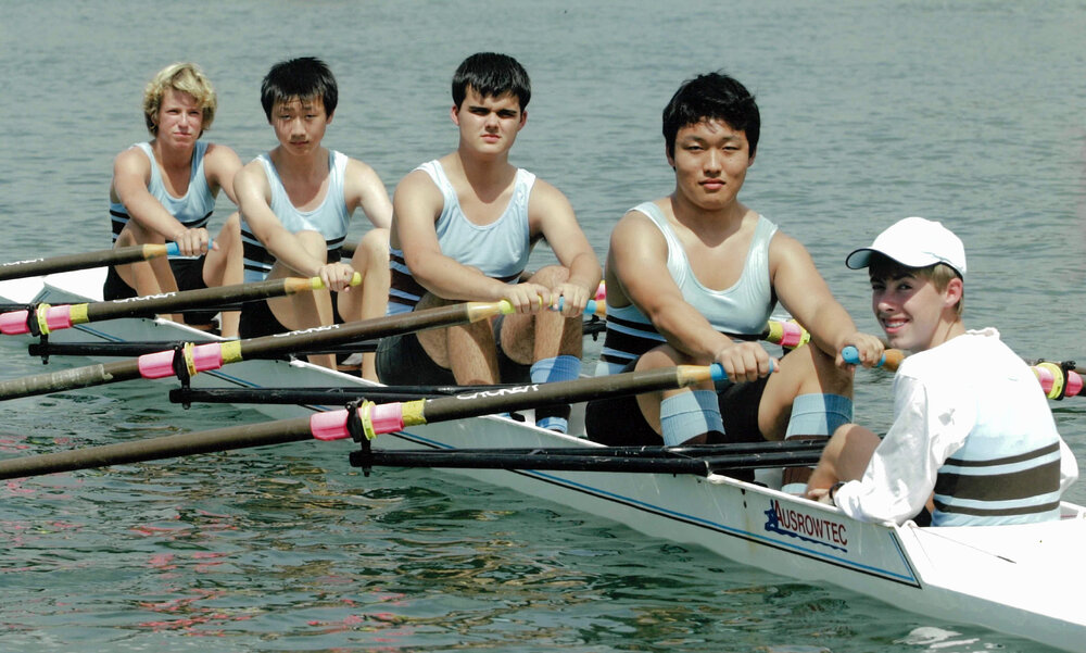 Rowing 5th Year 9 quad scull 2007