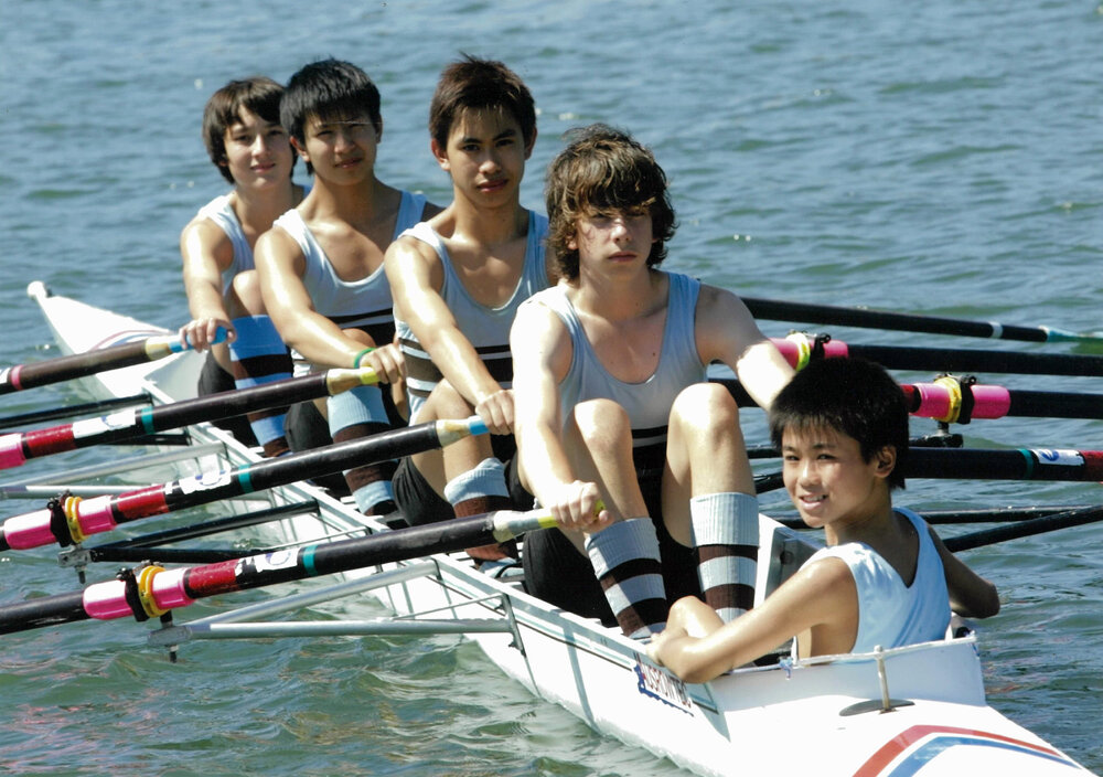 Rowing 1st Year 8 quad scull 2008