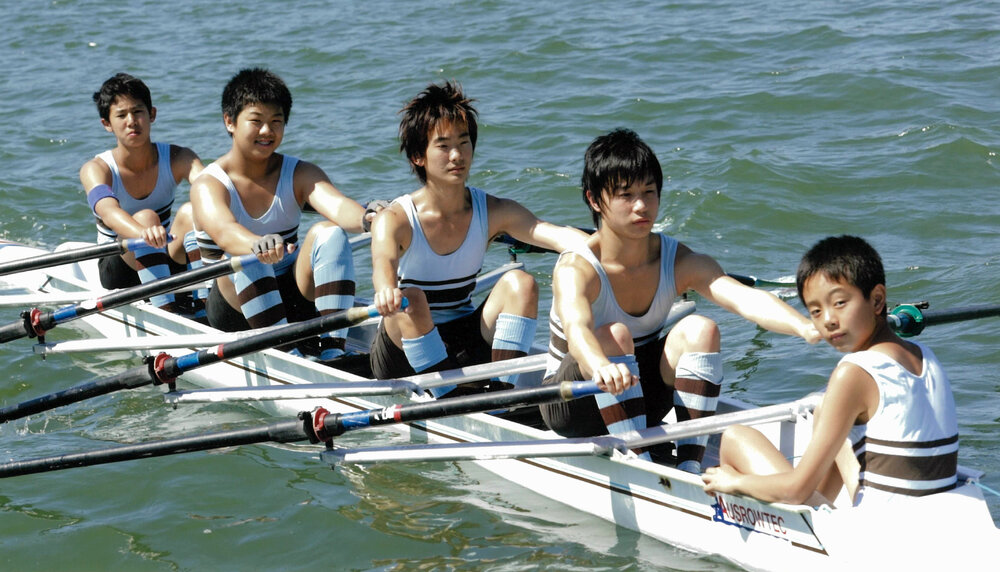 Rowing 3rd Year 9 quad scull 2008