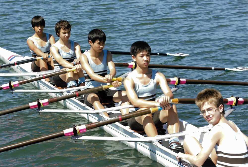 Rowing 4th Year 9 quad scull 2008