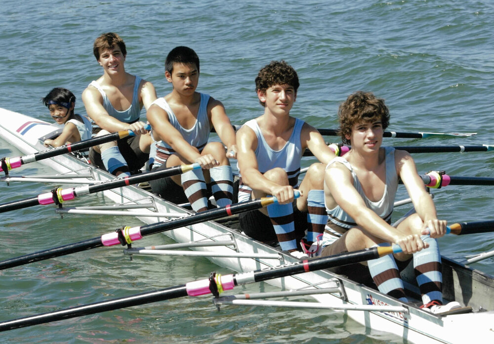 Rowing 1st Year 9 quad scull 2008