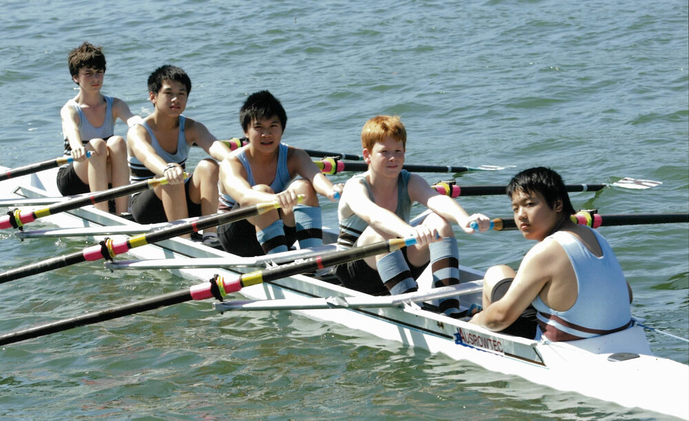 Rowing 5th Year 9 quad scull 2008