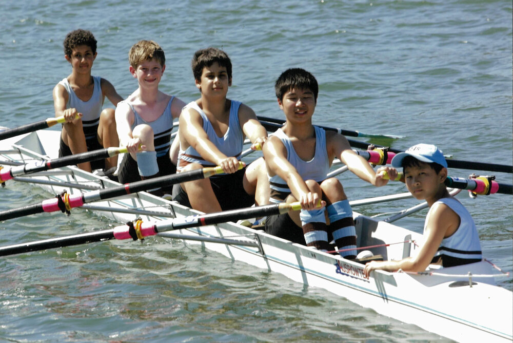 Rowing 2nd Year 8 quad scull 2008