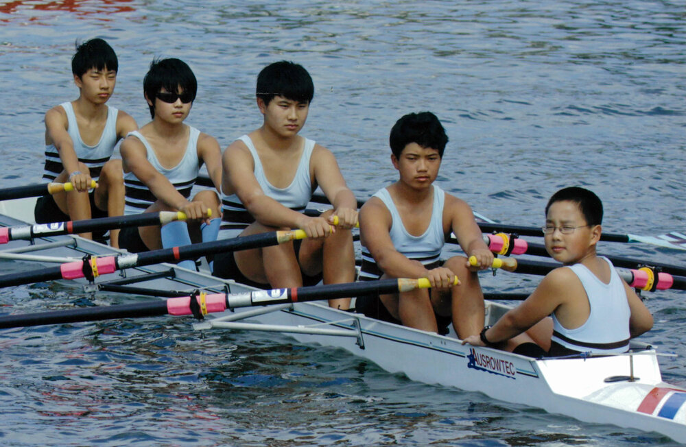 Rowing 3rd Year 8 quad scull 2010