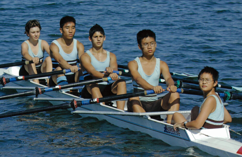 Rowing 4th Year 9 quad scull 2010