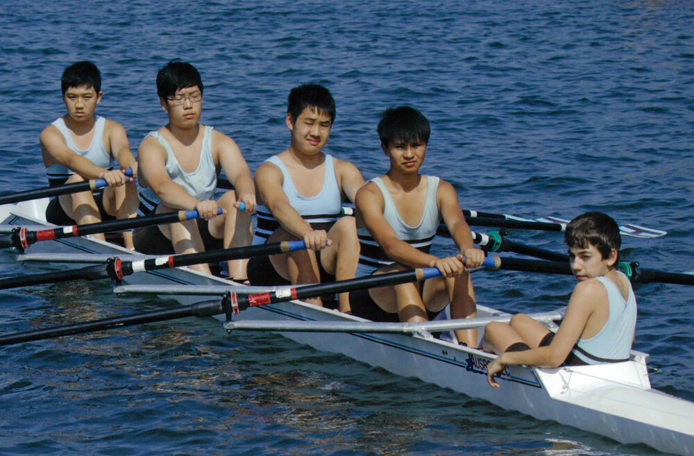 Rowing 2nd Year 9 quad scull 2010