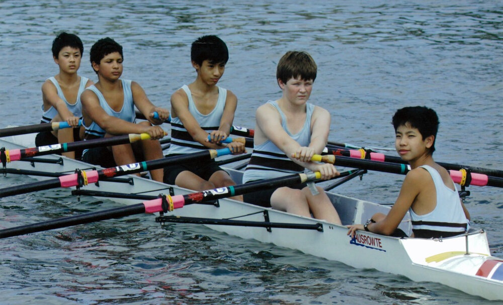 Rowing 4th Year 8 quad scull 2010