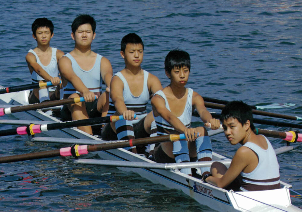 Rowing 3rd Year 9 quad scull 2010