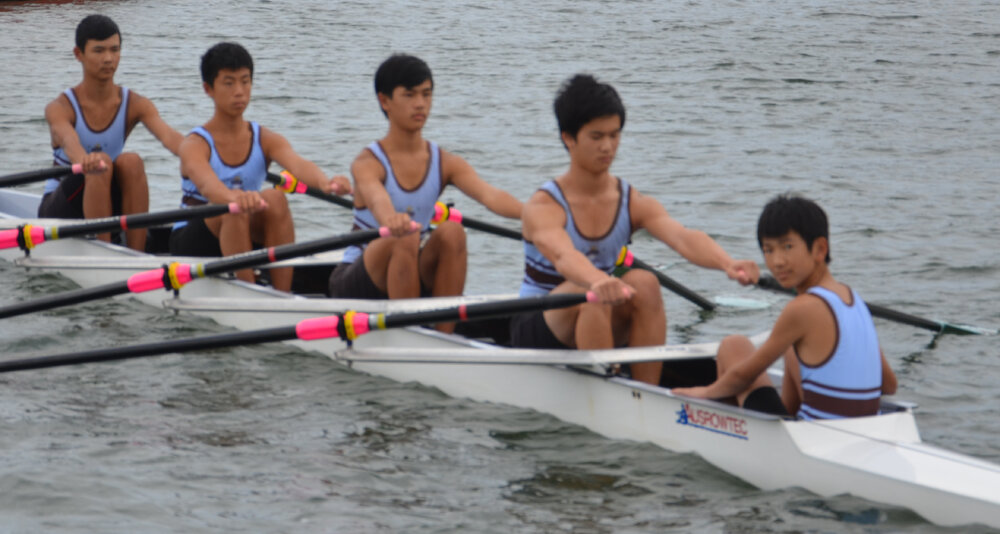 Rowing 2nd Year 9 quad scull 2014