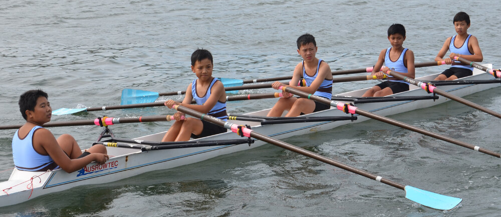 Rowing 6th Year 8 quad scull 2014