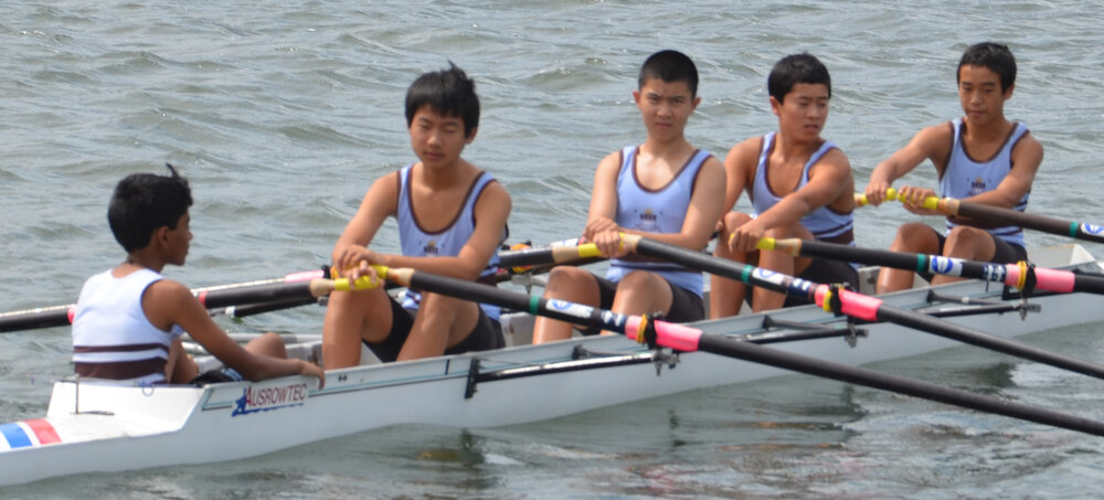 Rowing 6th Year 9 quad scull 2014