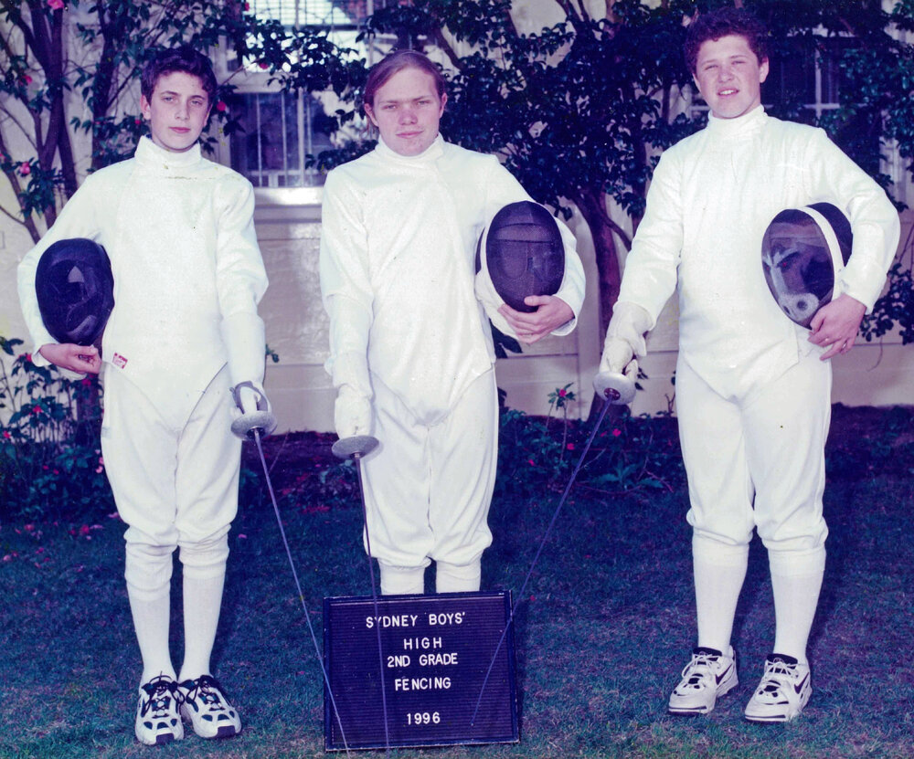 Fencing 2nd grade 1996