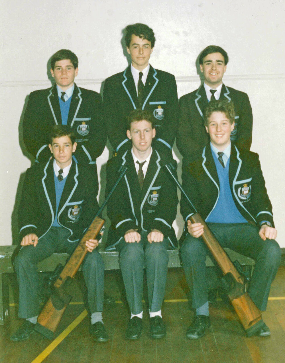 Rifle Shooting Small Bore B Team 1989