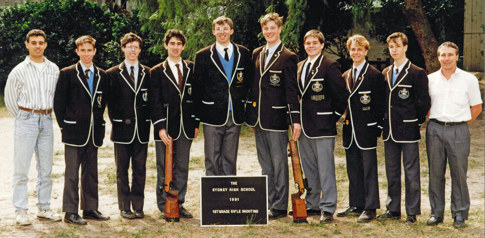Rifle Shooting 1st grade 1991