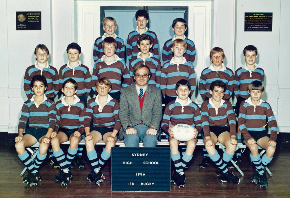Rugby 13B XV 1986