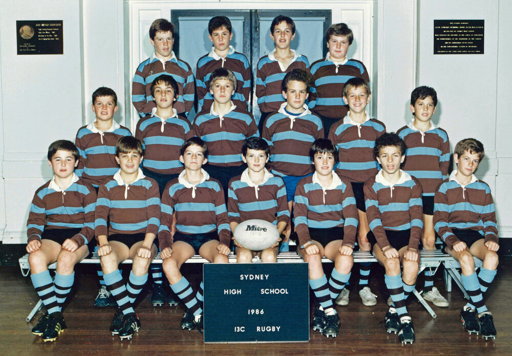 Rugby 13C XV 1986