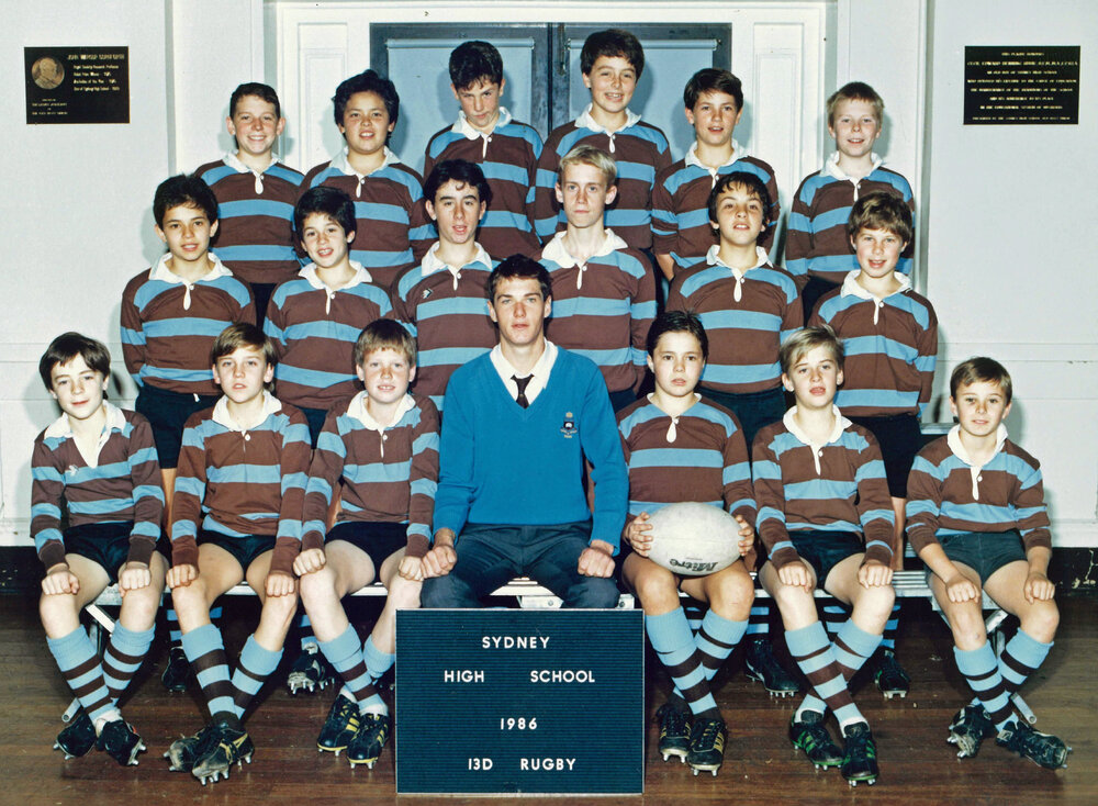 Rugby 13D XV 1986