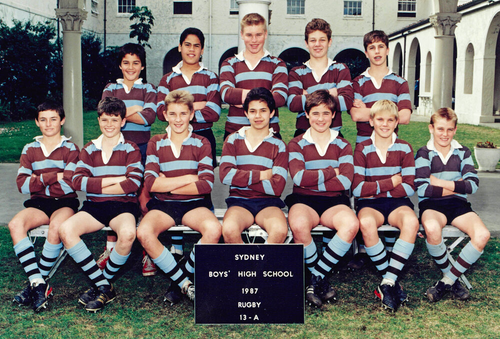 Rugby 13A XV 1987