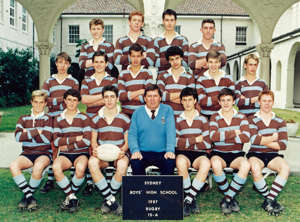 Rugby 15A XV 1987