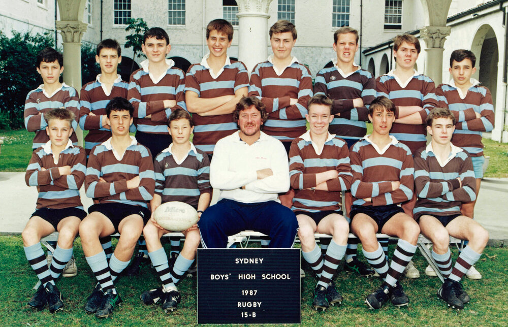 Rugby 15B XV 1987