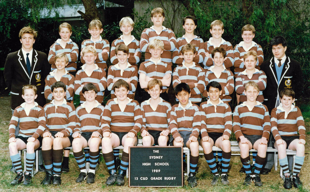 Rugby 13C and 13D XV 1989