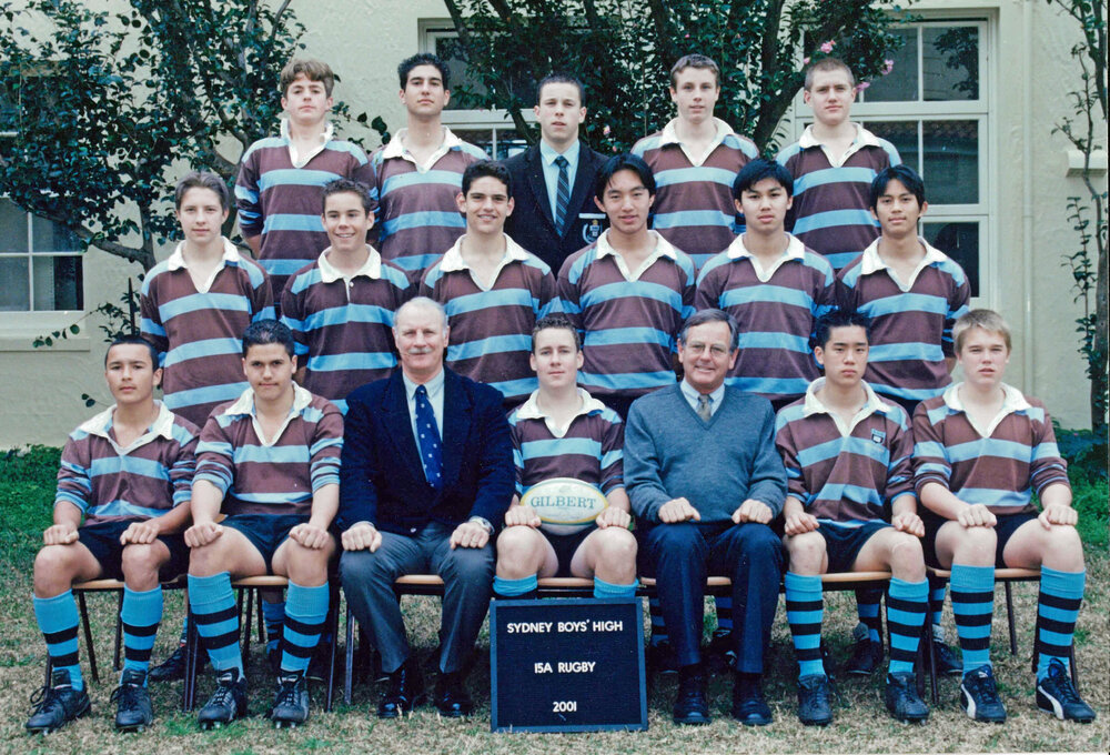 Rugby 15A XV 2001
