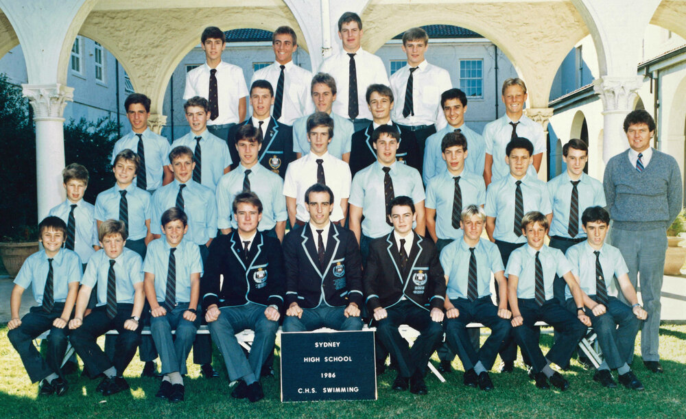 Swimming CHS 1986
