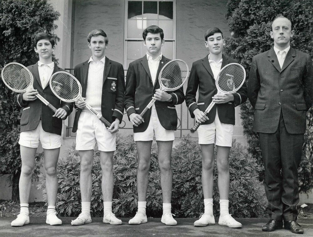 Tennis 15 years 1968