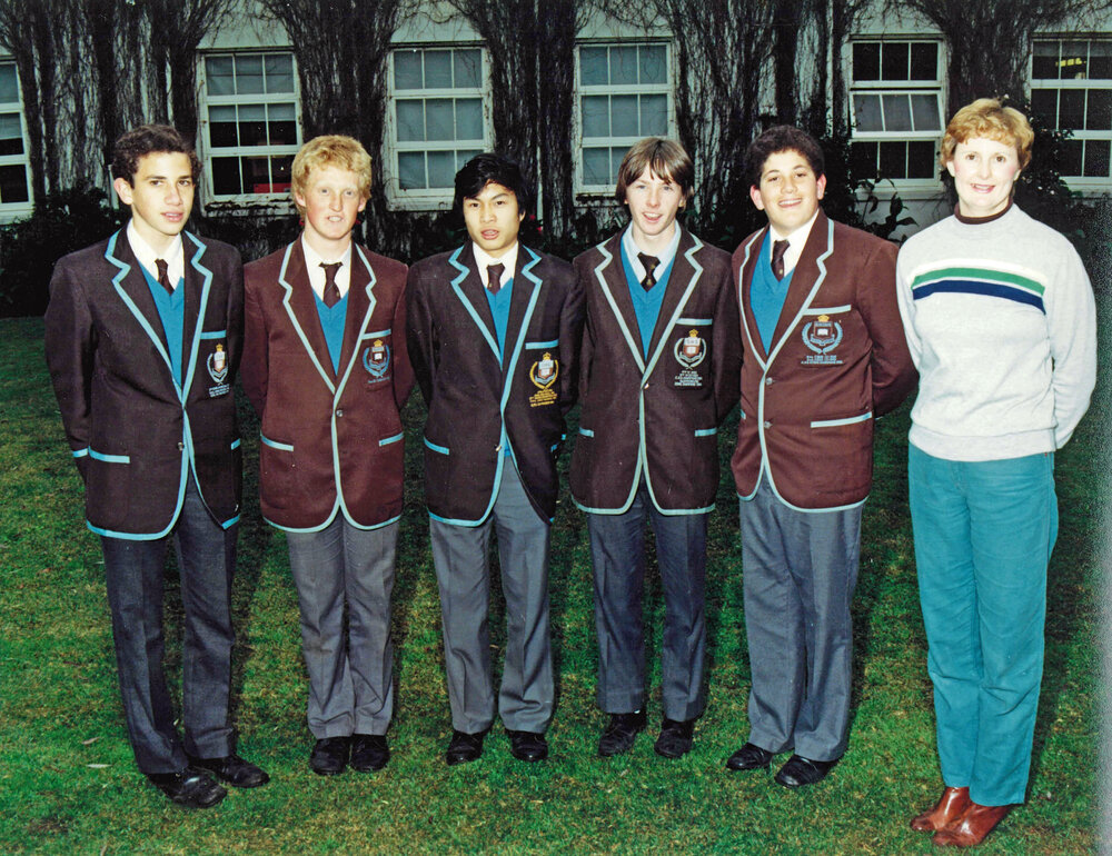 Tennis (Winter) 2nd grade 1983
