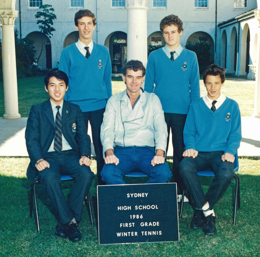 Tennis (Winter) 1st grade 1986