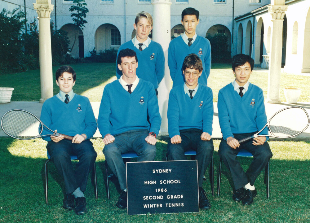 Tennis (Winter) 2nd grade 1986
