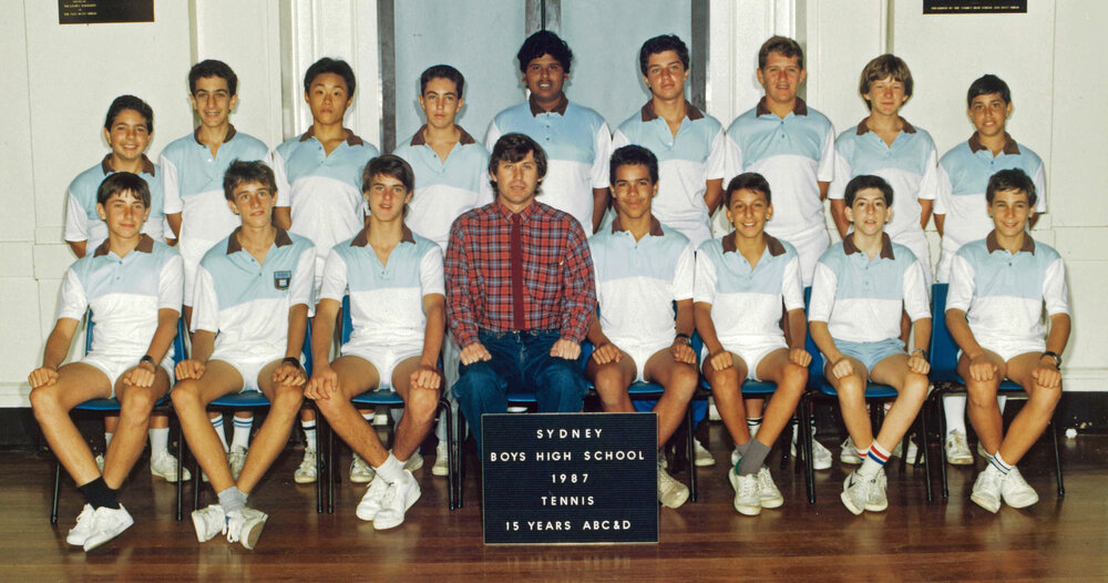 Tennis 15 years 1987