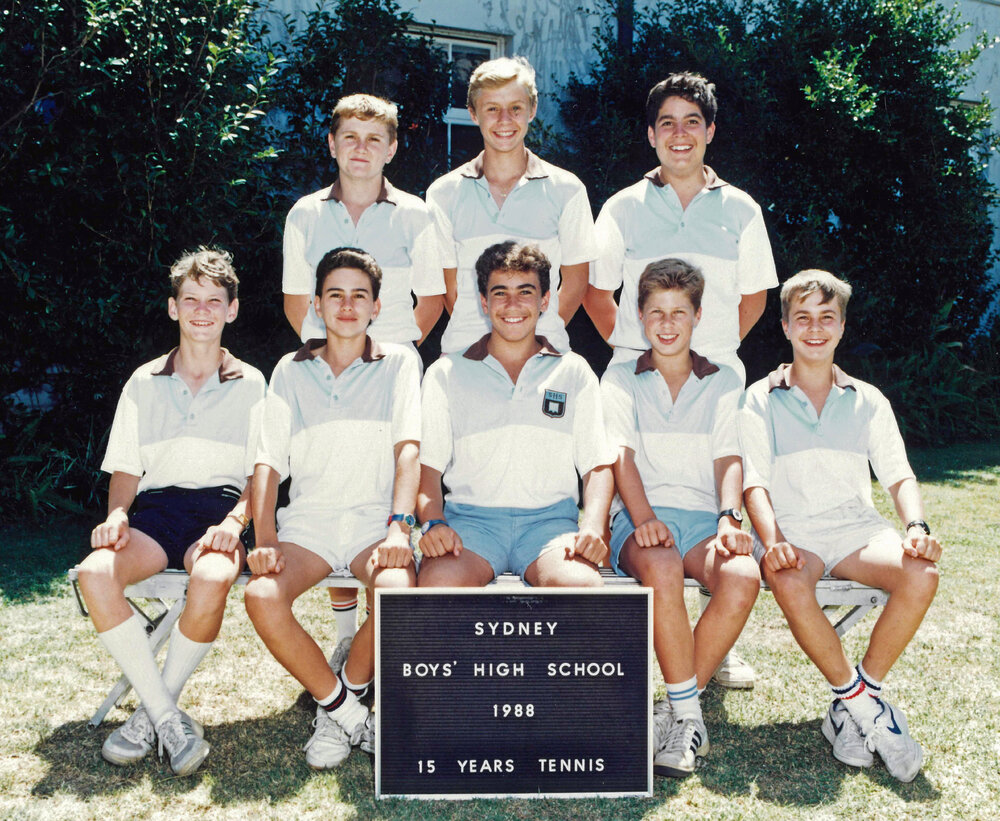 Tennis 15 years 1988