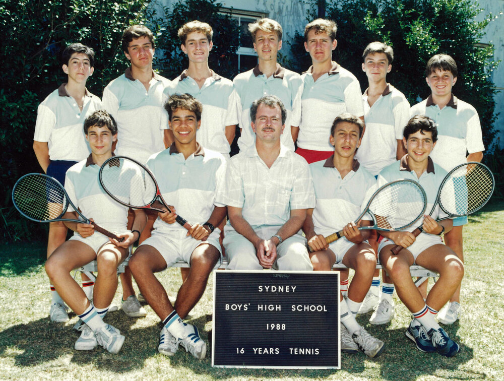 Tennis 16 years 1988