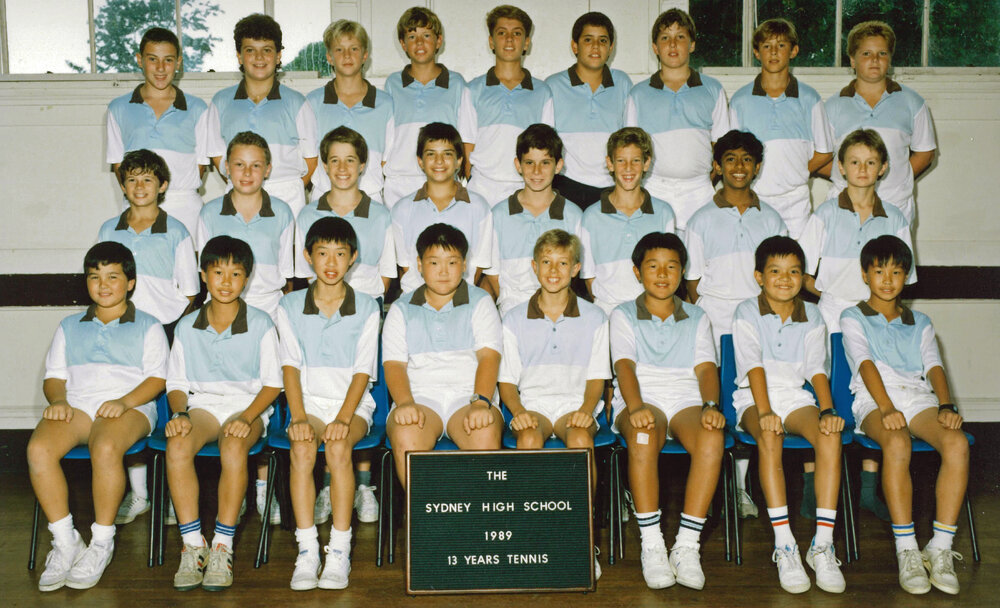 Tennis 13 years 1989