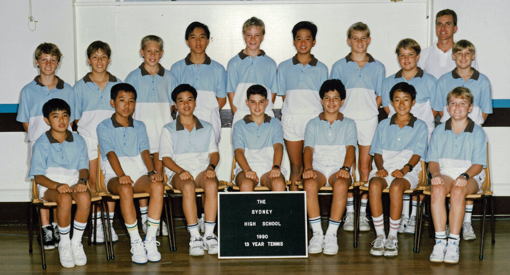 Tennis 13 years 1990