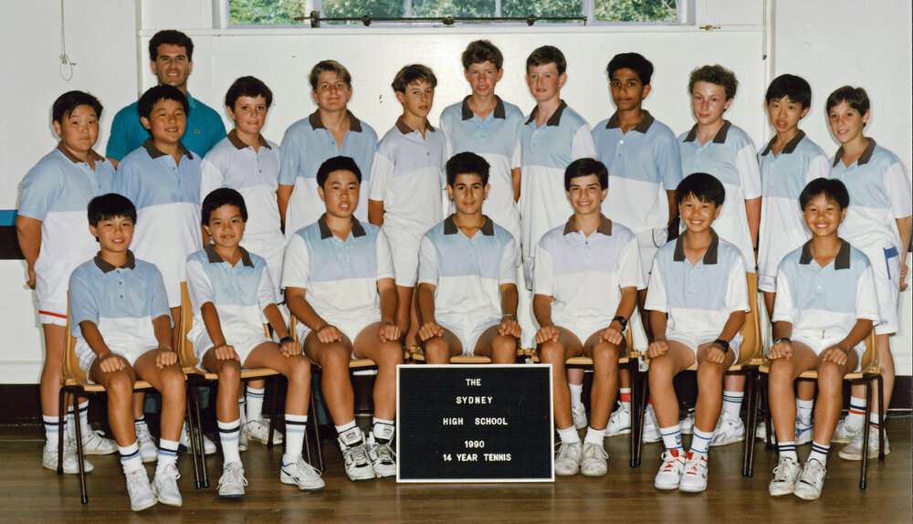 Tennis 14 years 1990