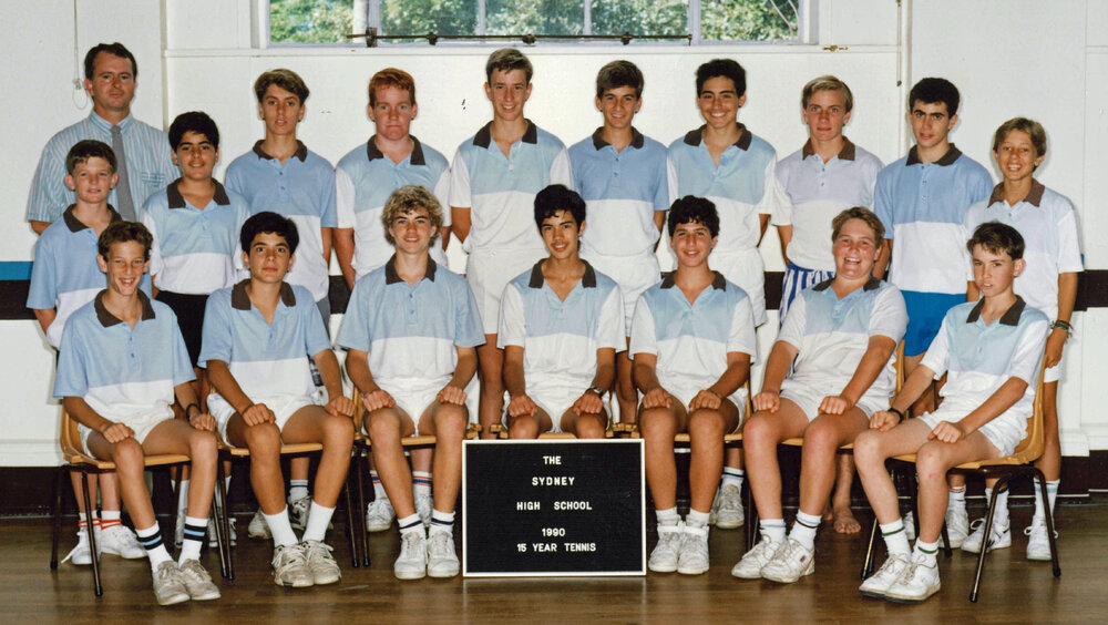 Tennis 15 years 1990