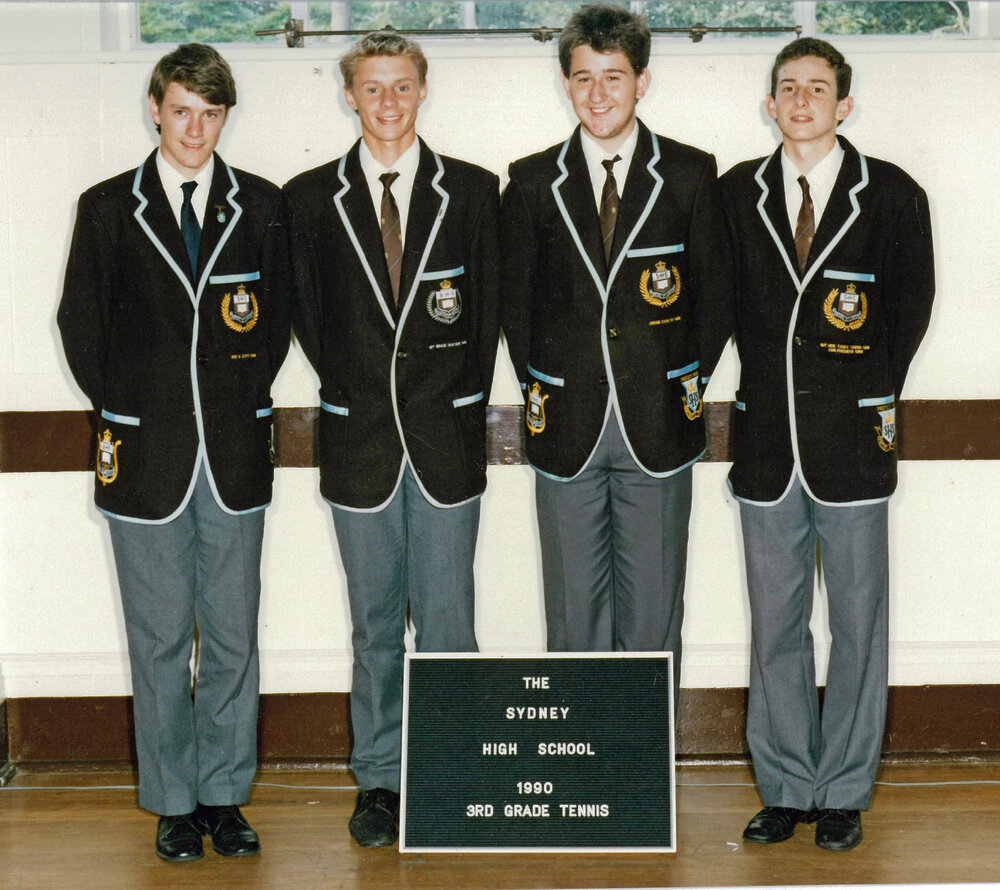 Tennis 3rd grade 1990