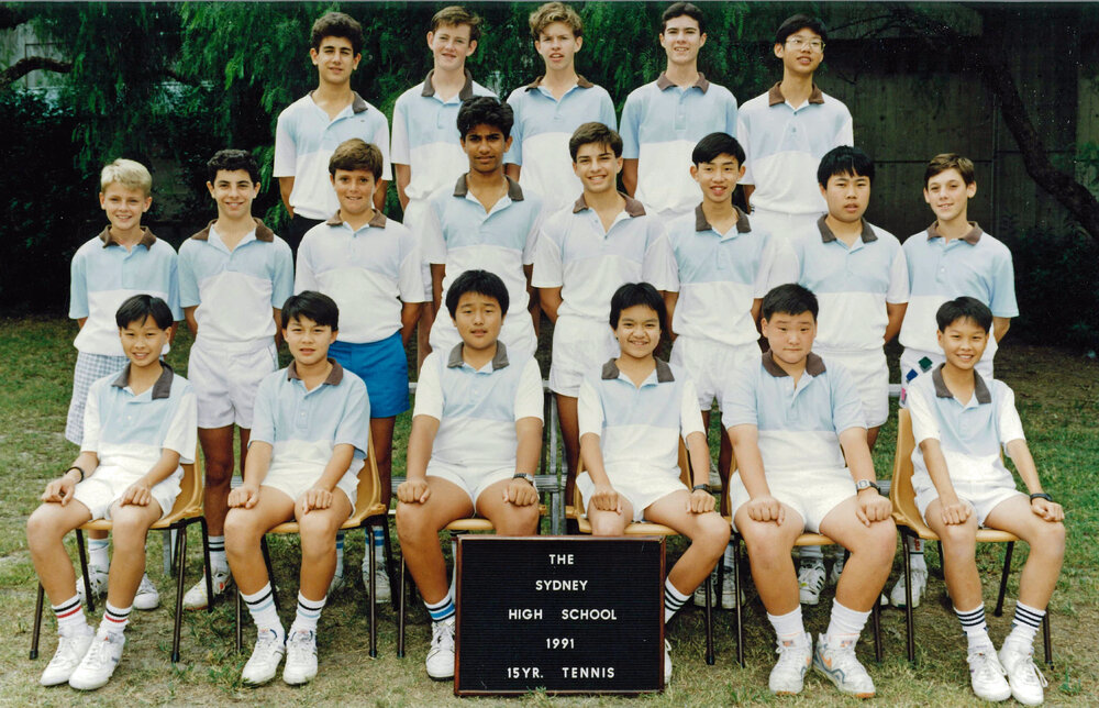 Tennis 15 years 1991